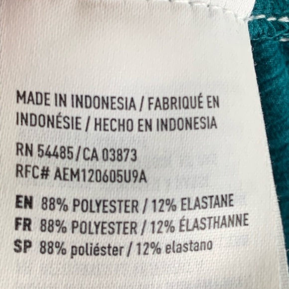 SOLD** American Eagle Teal Green Flex Tee - Picture 6 of 8